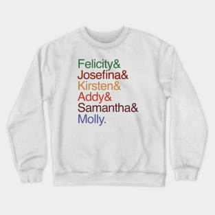 AG OG Nineties Girls Roll Call Crewneck Sweatshirt